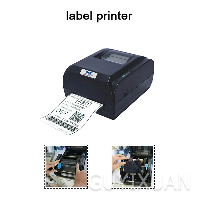 Термопринтер для печати этикеток многофункциональный принтер штрих-кодов