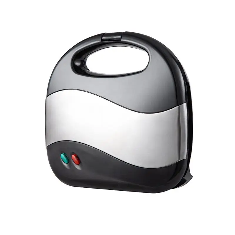 

Small Electric Sandwich Toaster EU Plug Press with Portion Non-stick Coating Sandwich Maker Easy Clean Household Cooking