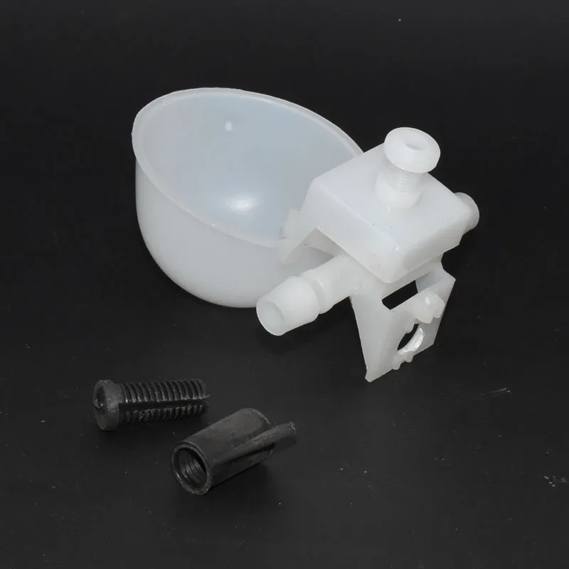 100 шт. пластиковые поилки для птицы с винтами|Кормление птиц| |