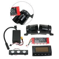 electric scooter 36v 350w brushless motor controller digital display panel cover headlight electric scooter set for kugoo 8in