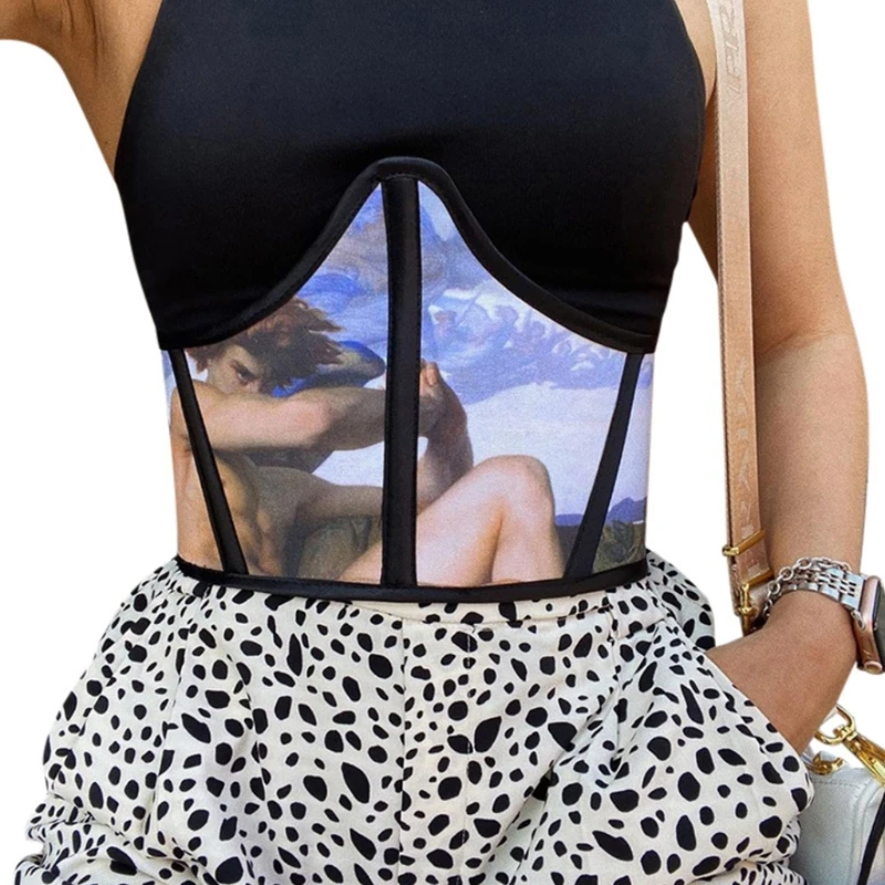

LX9E Slimming Waist Corsets Bustiers Waist Clip Corset Waist Cincher Bustiers Top