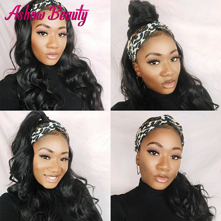 

Body Wave Headband Wig Human Hair Wig