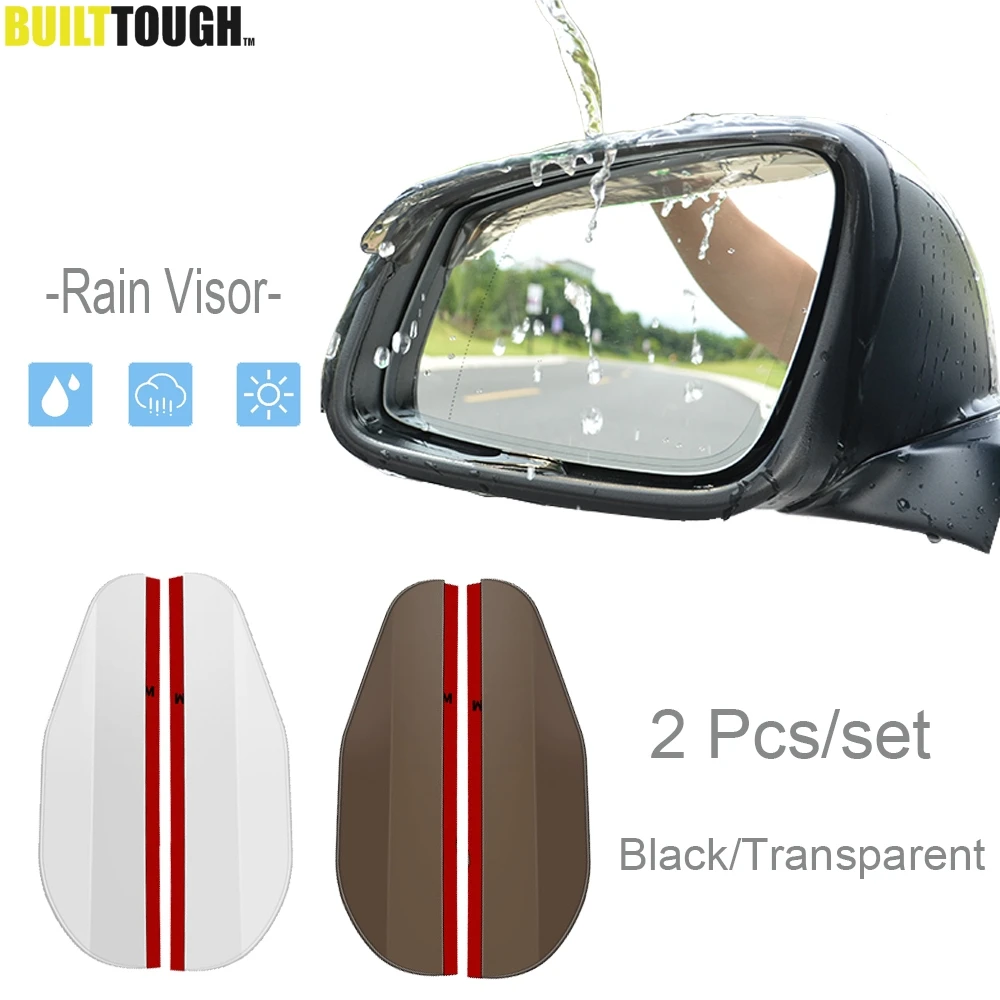 Аксессуары 2X Автомобильная дверь боковое зеркало заднего вида дождевик козырек