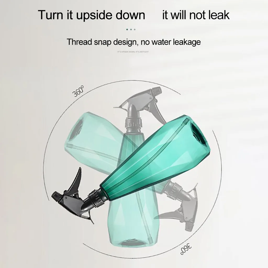 Сверхтонкая бутылка распылитель пустая для дезинфекции моющего средства