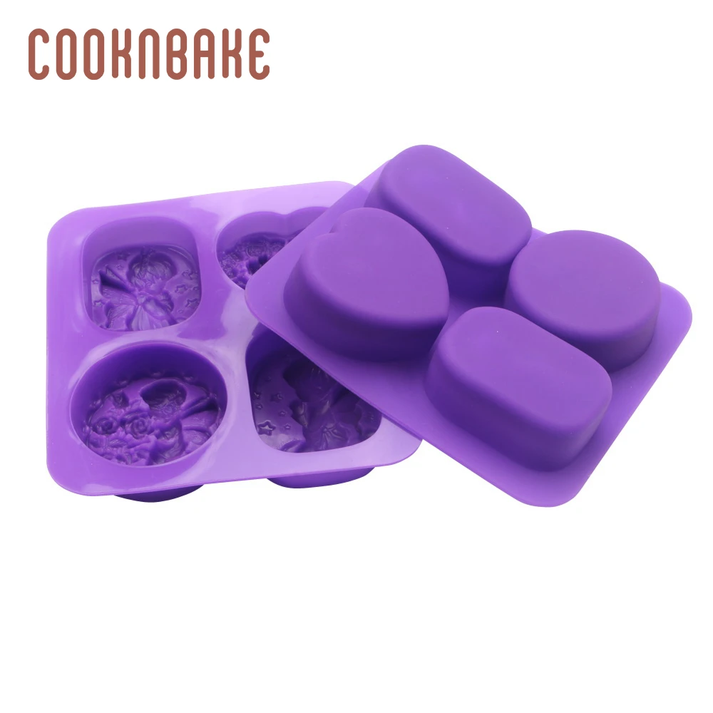 Силиконовая форма COOKNBAKE для мыла в форме ангела ручная работа мыльная свеча смола