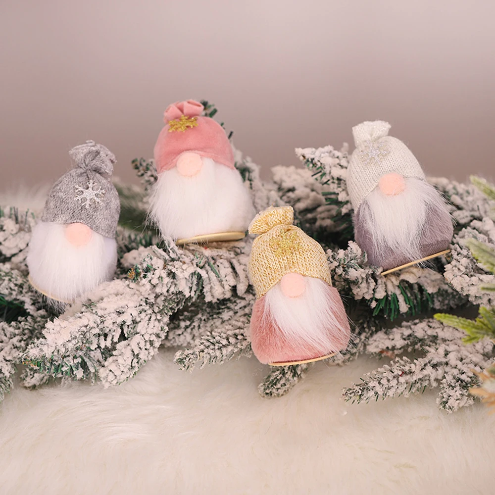 

Christmas Faceless Gnome Santa Xmas Tree Hanging Ornament Doll Christmas Decoration For Home Decorations New Year