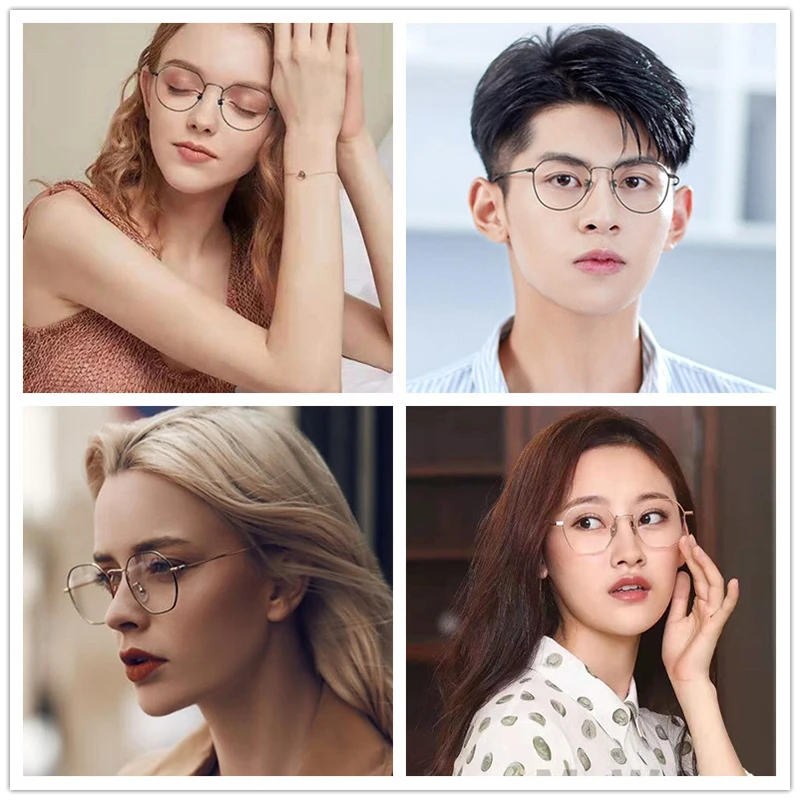 Новинка 2020 синий светильник оправа для очков женские компьютерные очки мужские