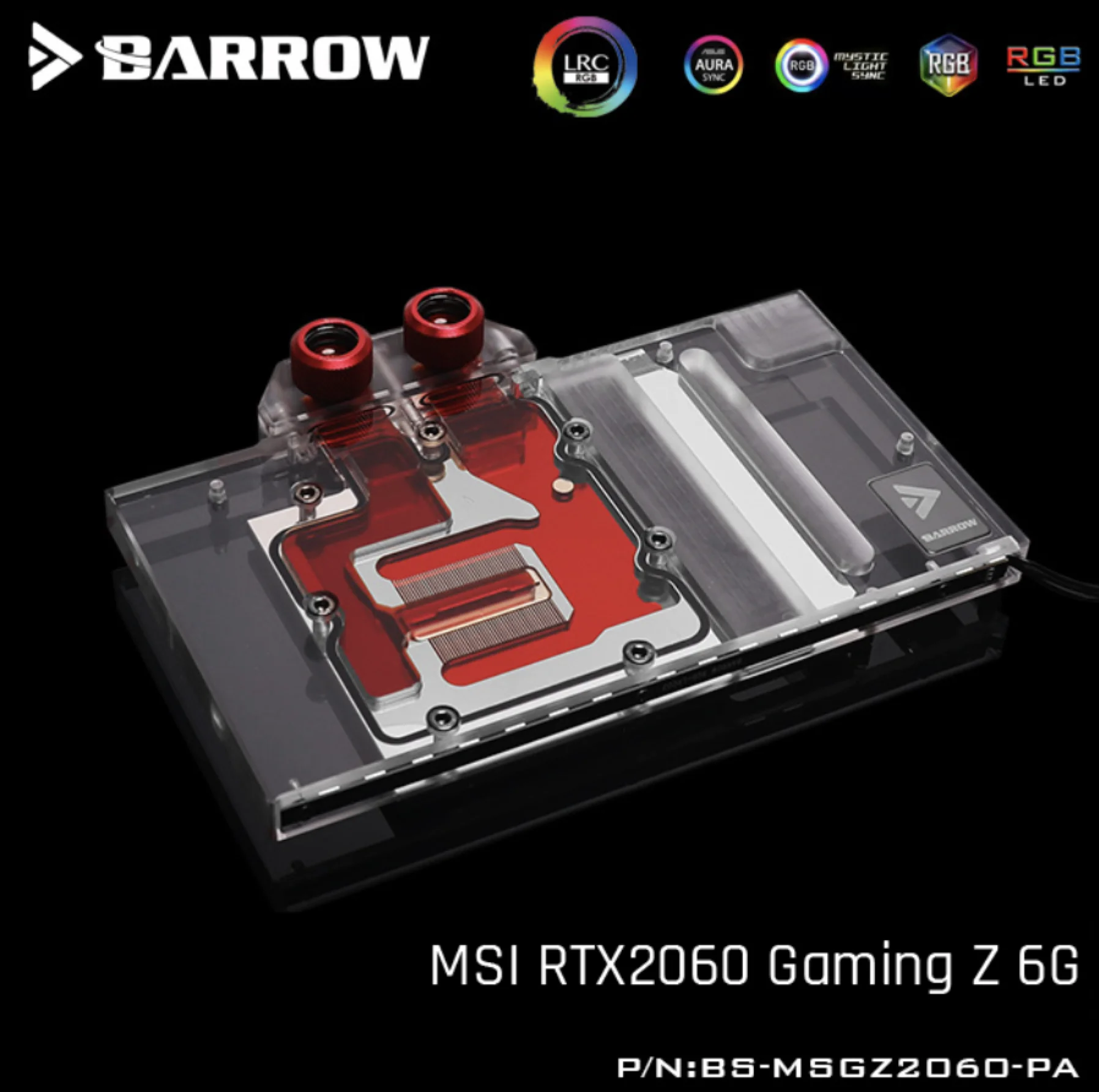 Курган BS MSGZ2060 PA полное покрытие Графика карты водяного охлаждения блока для MSI