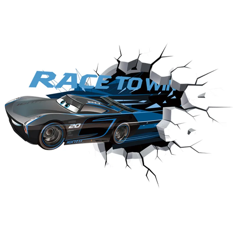 

3D Наклейка на стену «Джексон шторм» Disney Racing Story, самоклеящиеся Съемные Декоративные наклейки для детской спальни