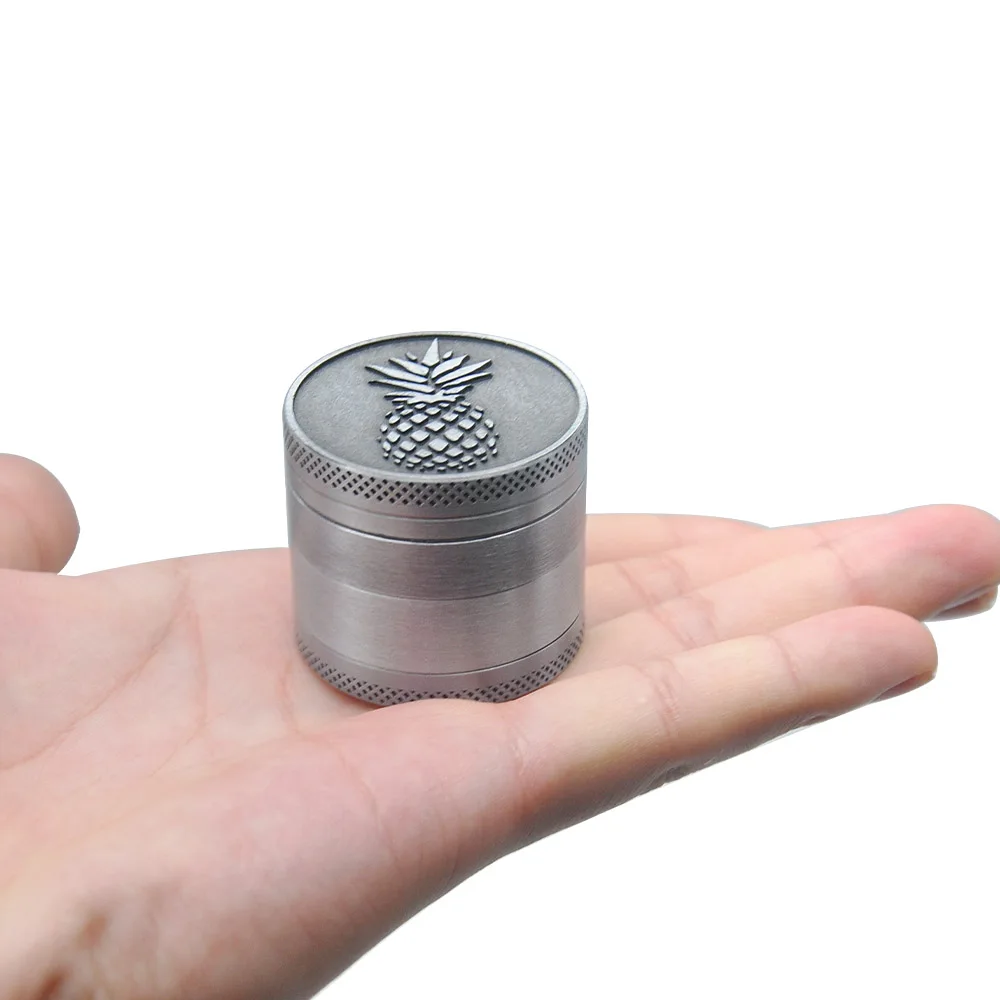 Металлическая мини-мельница для трав из цинкового сплава 40 мм | Дом и сад