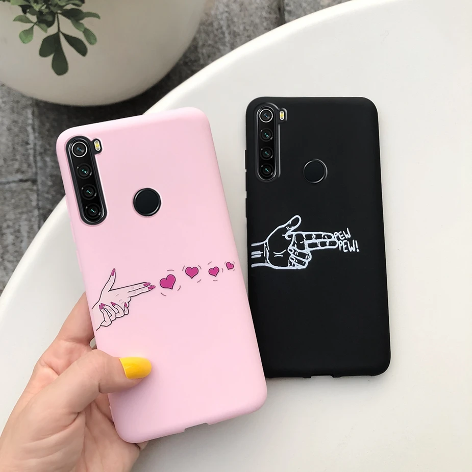 Силиконовый чехол для Xiaomi Redmi Note 8 T мягкий тонкий с рисунком чехлы телефонов t 8t