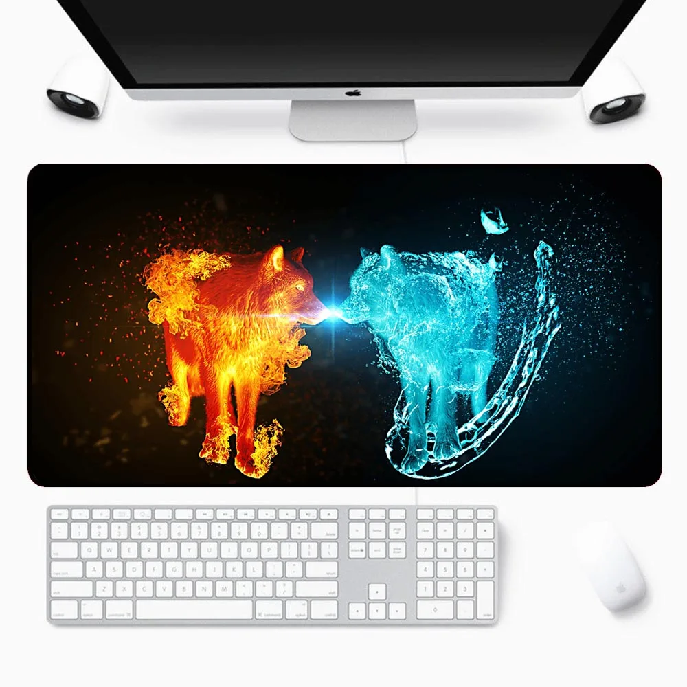 

Mouse Pad RGB Razer Gaming Accessories Computer Large 900x400 Mouse Pad Gamer Rubber Carpet with Backlight Game CS GO Table Mat