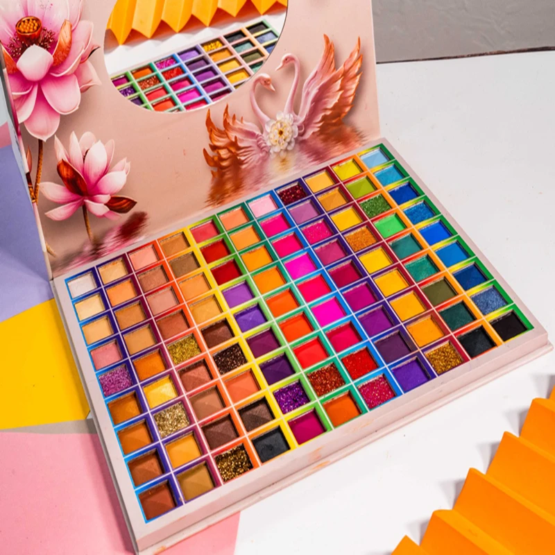 Палитра теней для век Rechoo Rainbow Colors Fusion палитра Профессиональный матовый