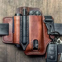 leather belt sheath organizer tool box outdoor organizer pouch pen case