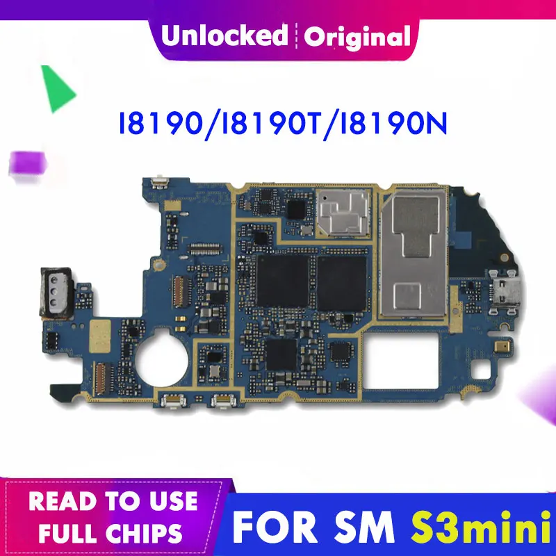Оригинальная материнская плата для Samsung Galaxy S3 Mini I8190 I8190T I8190N с полным чипом