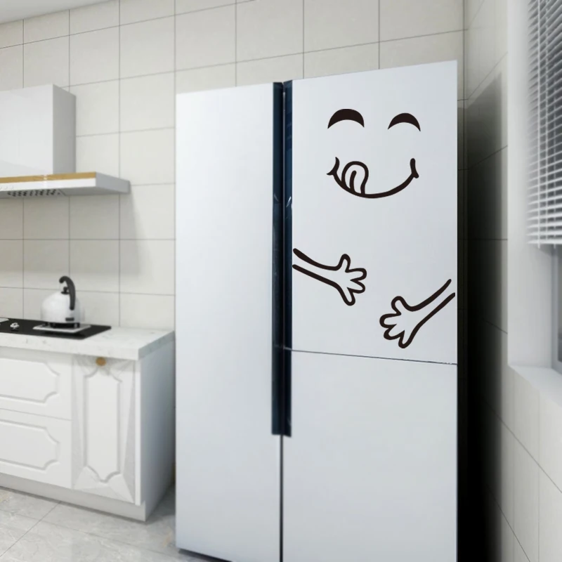 Съемные водонепроницаемые настенные наклейки с юмористическим изображением Yummy