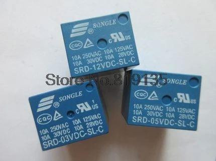 5 шт. реле Φ 12V 24V 48V 10A 250VAC 5PIN|Реле| |