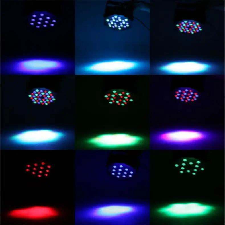 

36 LED LED Stage Light RGB Crystal Ball Bulb LED Stage Light Effect DMX Strobe Light 110-240V Disco Club Party Light