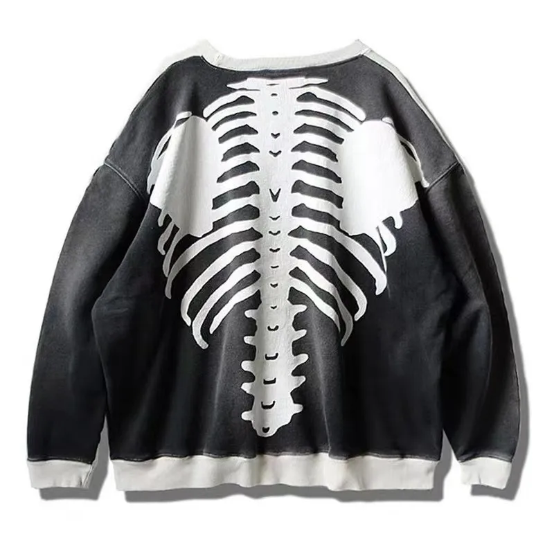 

New Big Bonept Sweatshirts Men Women Crewneck Loose Embroidery Kapital Sweatshirt Pullover