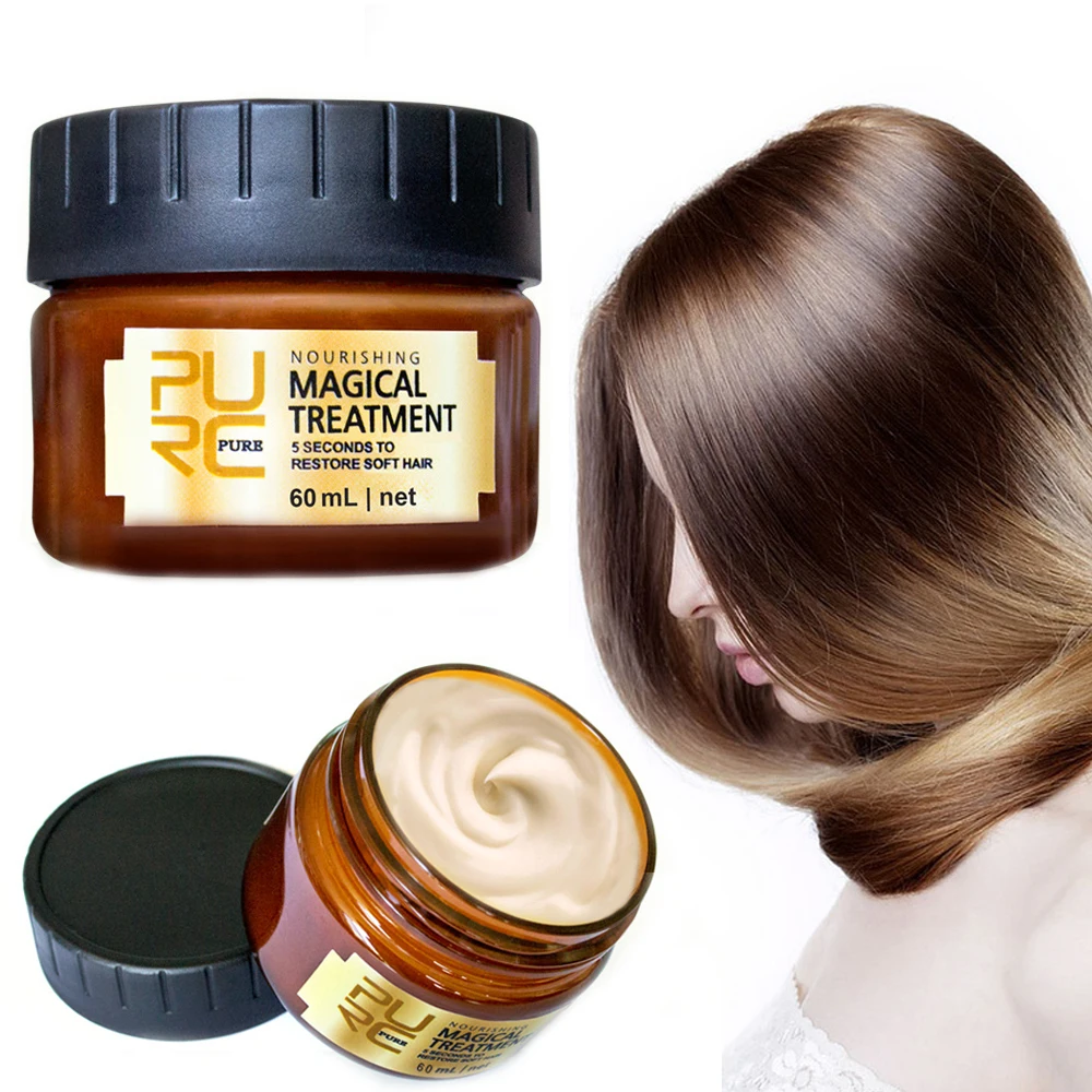 60 мл Волшебная кератиновая маска для ухода за волосами кондиционер лечения волос