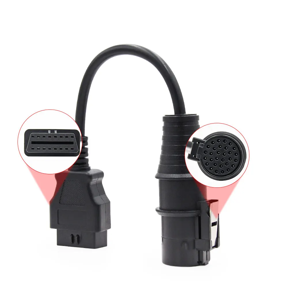 Адаптер OBD для грузовика IVECO переходник с 30 pin на 16 мама OBD2 бесплатная доставка |