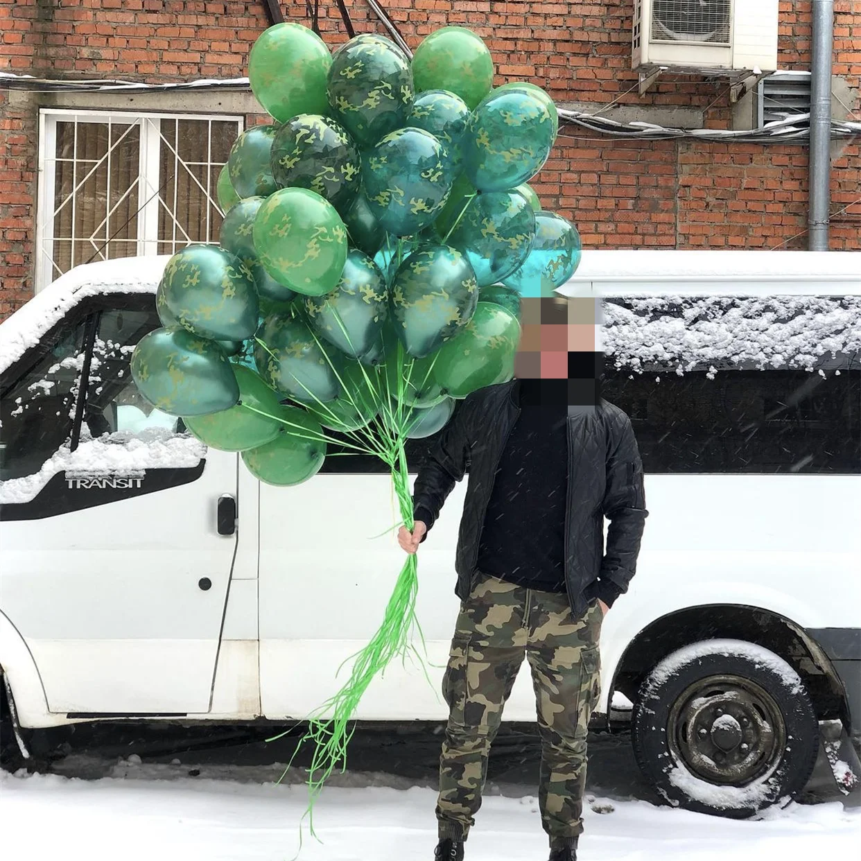 12 дюймов камуфляж латексные шары военной тематики истребитель бак полиция