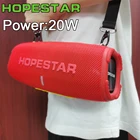 Оригинальная Беспроводная Bluetooth-Колонка HOPESTAR H50, 20 Вт, компьютерная музыкальная колонка с поддержкой FM-радио и USB-зарядки
