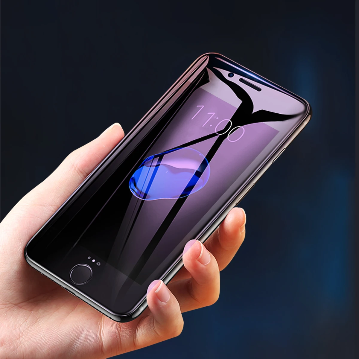 ORICO 2 шт Анти-синий луч закаленное стекло экрана протектор для iphone 6 6S 7 8 анти-УФ