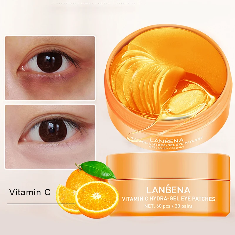 

Eye Mask Anti-aging Diminishing Fine Lines Anti-dry Tightening Nourishing Crow's Feet Unisex Retinol Skin Care 60Pcs=30Pairs
