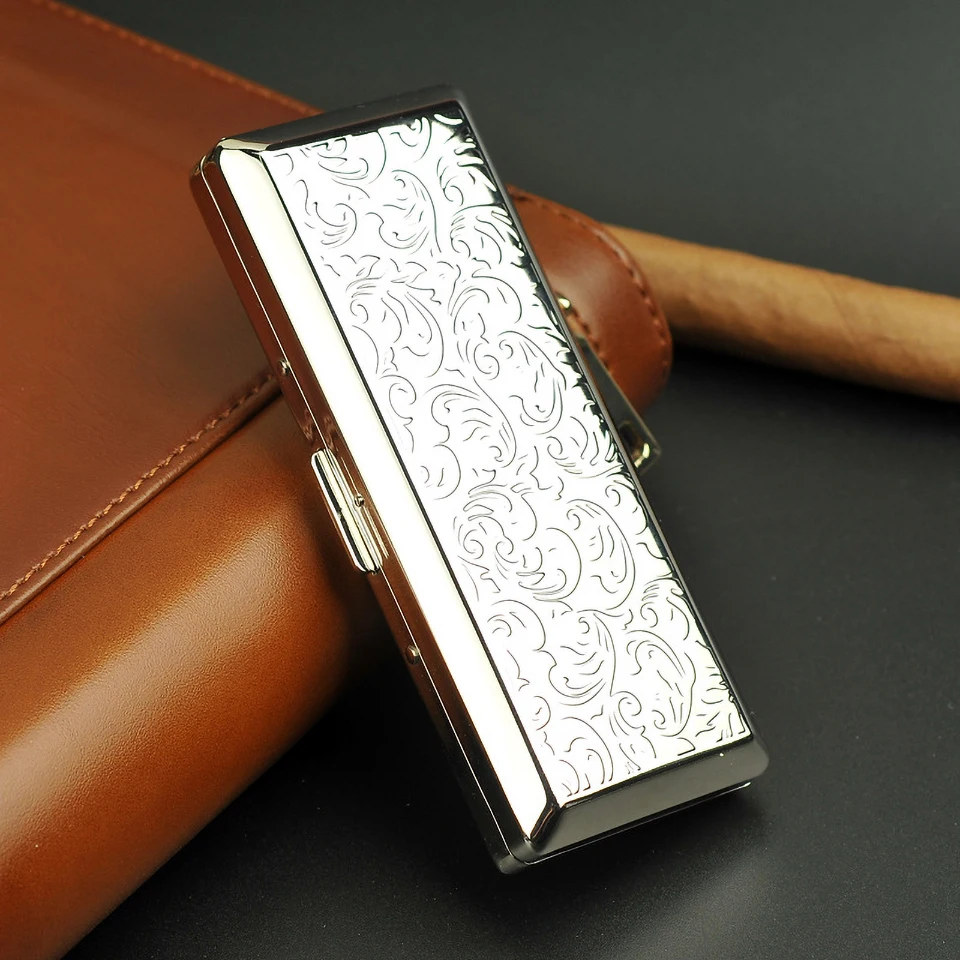 Женская карманная коробка для сигарет персонализированный 14 палочек винтажные