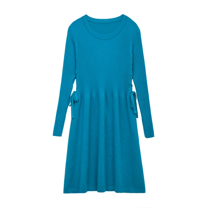 Размера плюс свитера платья 2021 женская обувь сезон осень зима Модный корейский