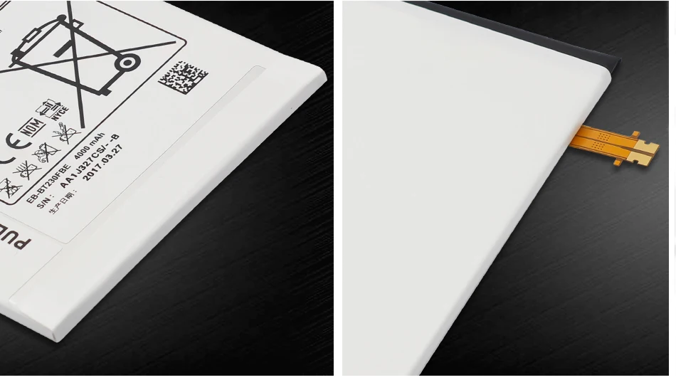 Samsung планшет Батарея EB-BT230FBE 4000 мА-ч для samsung Galaxy Tab 4 7,0 7," T230 T231 T235 SM-T230 SM-T231 SM-T235