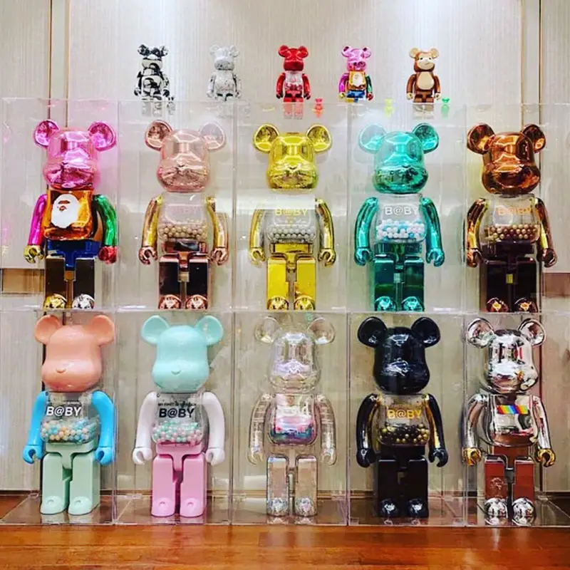 Модные игрушки BE @ RBRICK аниме экшн-фигурки из ПВХ 400% 28 см кавайные украшения для