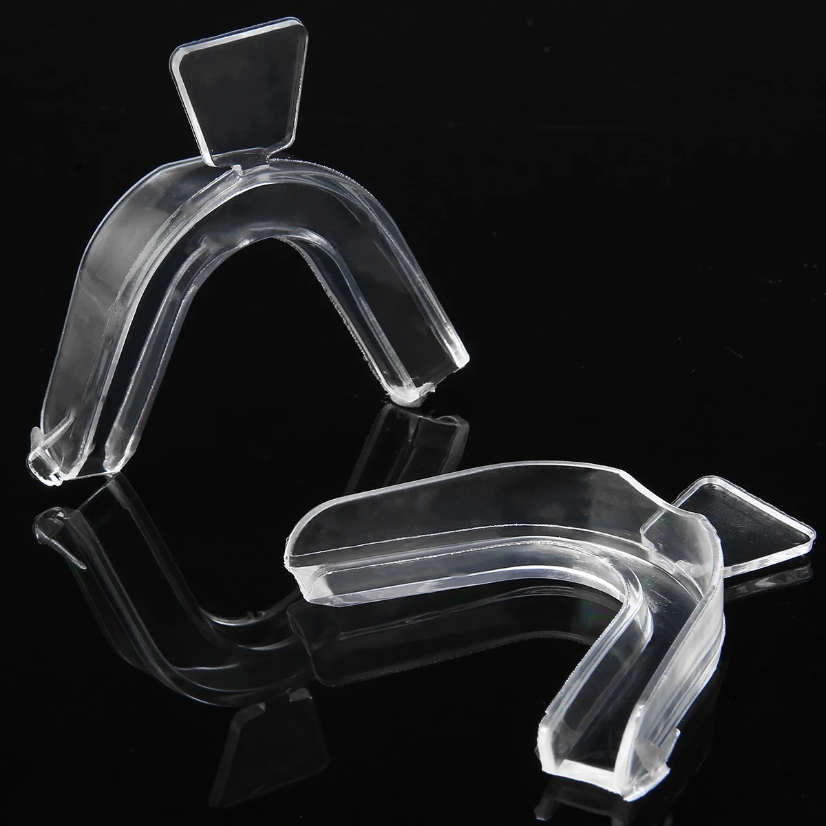 10 шт. Еда Класс Силиконовые Зубы Отбеливание Лотки зубная Каппа шина для