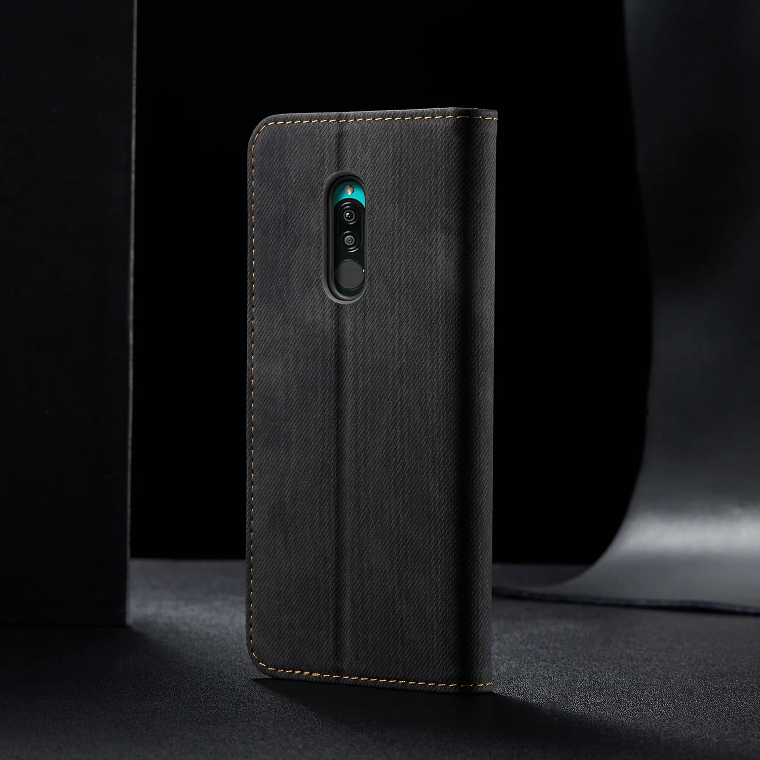 Чехол-книжка в стиле ретро для Xiaomi Redmi 8 Redmi 8A, чехол из джинсовой ткани с подставкой и бумажником, задняя крышка для Redmi 7 7A, Fundas