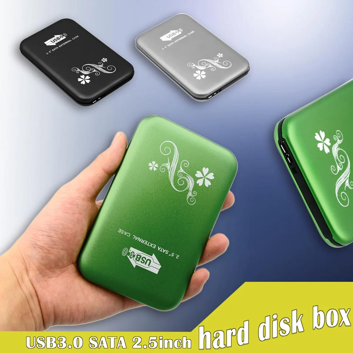Bevigac высокоскоростной 2 5 дюймовый Алюминиевый USB 3 0 USB3.0 для SATA внешний HDD HD корпус