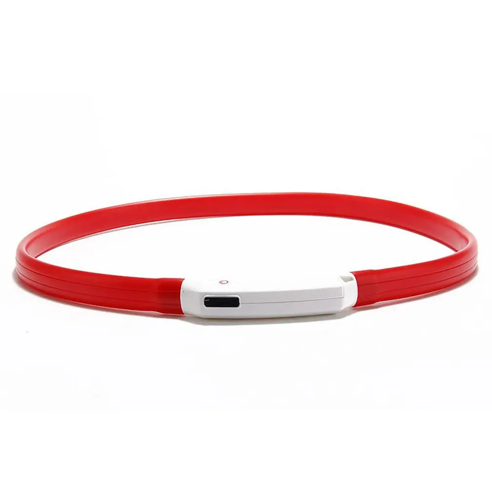 

Ошейники для домашних питомцев, кошек, светодиодсветильник, перезаряжаемые мигающие ночные ошейники для собак, светящийся ошейник с USB, укр...