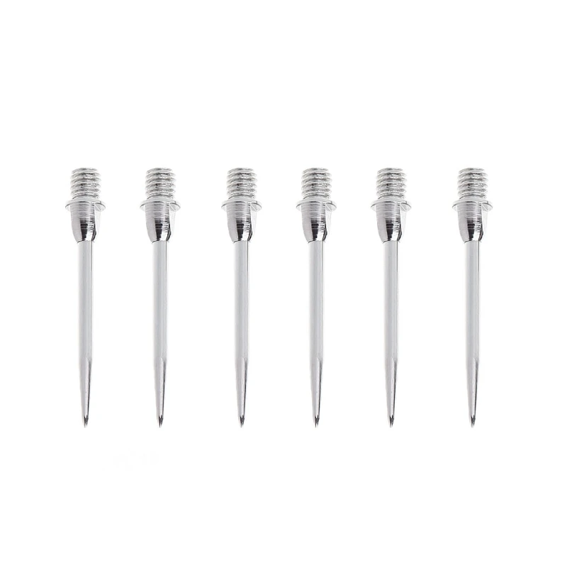 

2021 New 6pcs Professional Replaceable Dart Steel Tip 2BA Thread Darts Needle Accessories