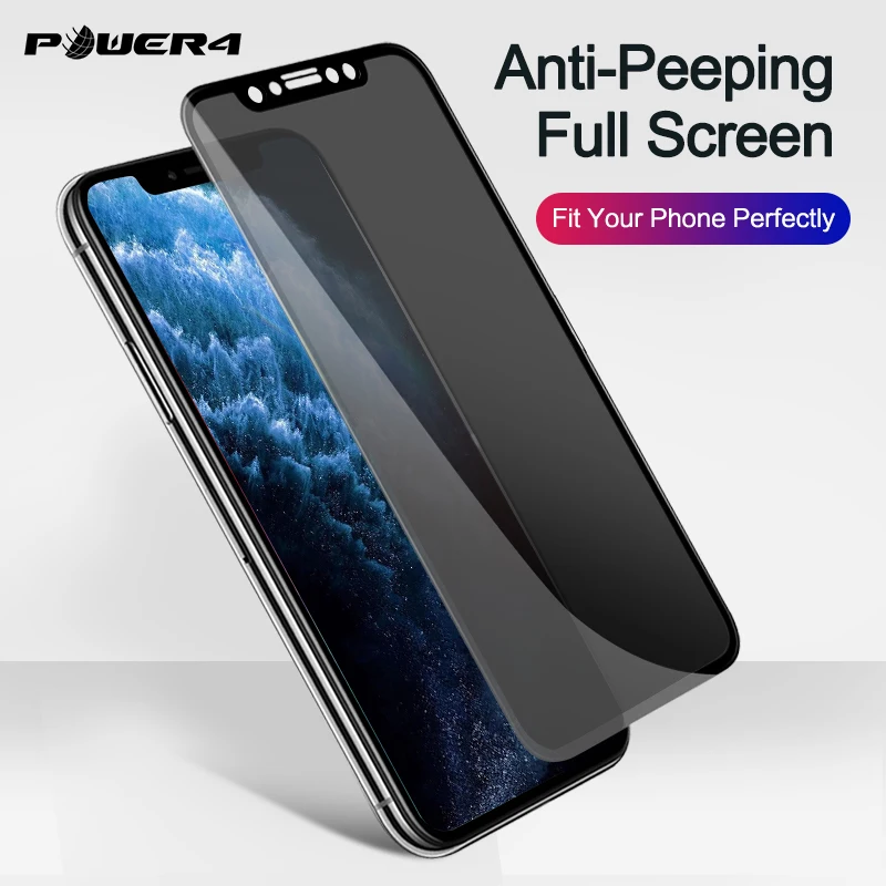 Фото Power4 полное покрытие анти подзорная защита экрана телефона для iPhone 11 Pro Max XS MAX XR 8 7 Power4 полное покрытие анти подзорная защита экрана телефона для iPhone 11 Pro Max XS MAX XR 8 7