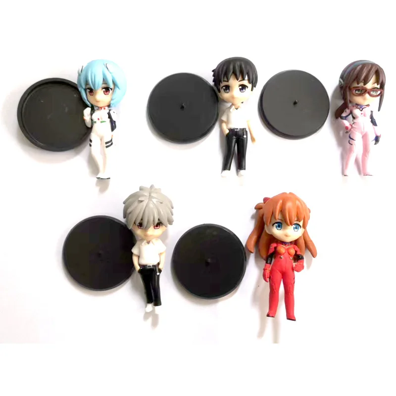 1Pc Random Send Anime Evangelion Ikari GendouAyami Rei Rangrek Castle Misato Ornaments PVC Model Collectible Action Figure Toys - купить по