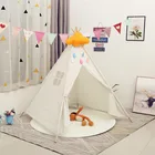Палатка AYRA детская портативная палатка-вигвам для детей палатка-вигвам светодиодная декоративная ковровая дорожка для улицы в помещении большой игровой домик