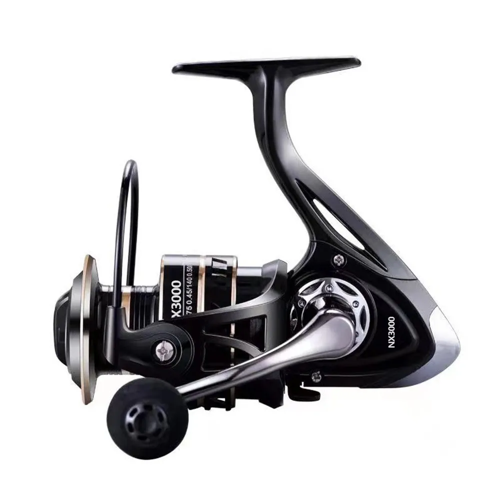 

Fishing Metal fishing reel Pre-loading Spinning wheel Reels Carp Fish For Rod pole waterproof Pesca Iscas Tackle Tools accessory