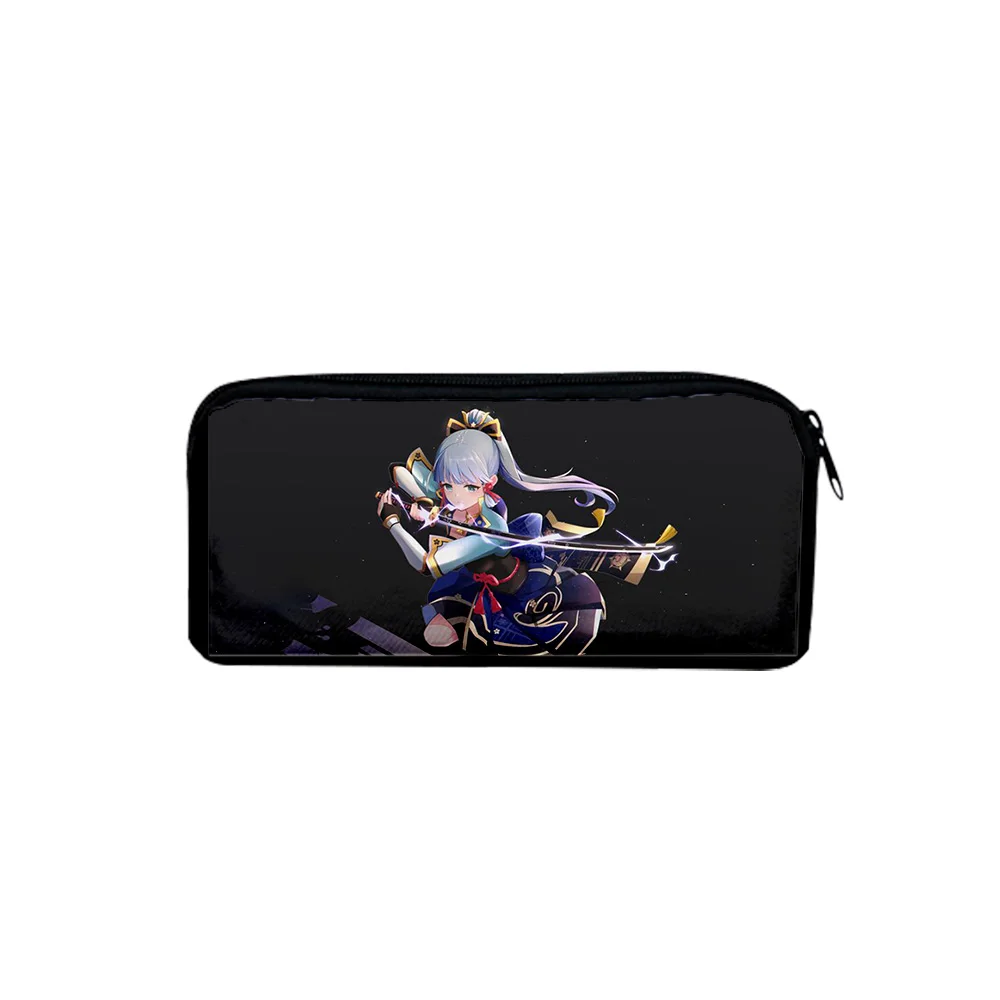 

Kamisato Ayaka Sakura Student Large Capacity Zipper Pen Bag