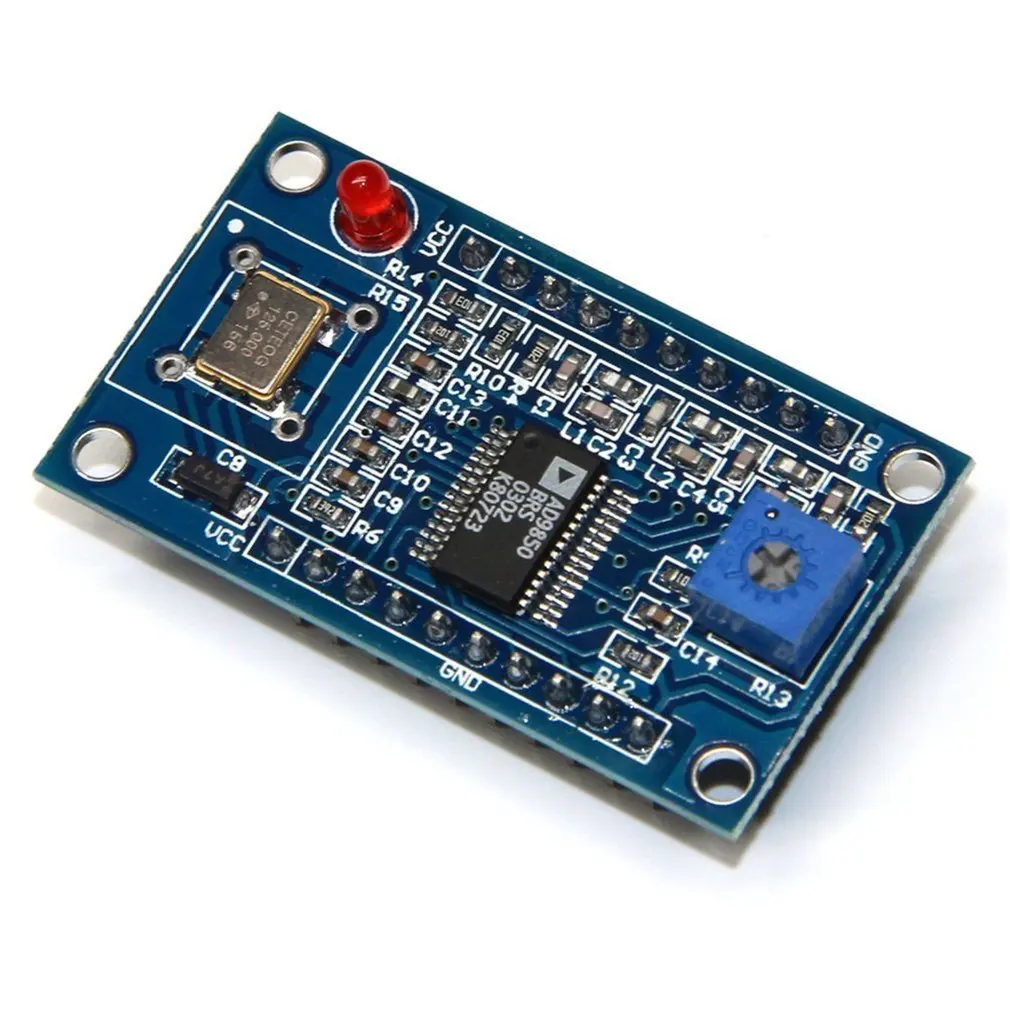 

AD9850/AD9851 DDS Signal Generator Module 2 sine wave & 2 square wave output 70MHz Low-pass filter Blue