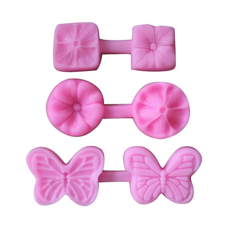 

Форма для торта, силиконовые формы, 3 модели, инструменты для выпечки, трафарет для украшения торта, Кондитерская Сахарная паста, формы для м...