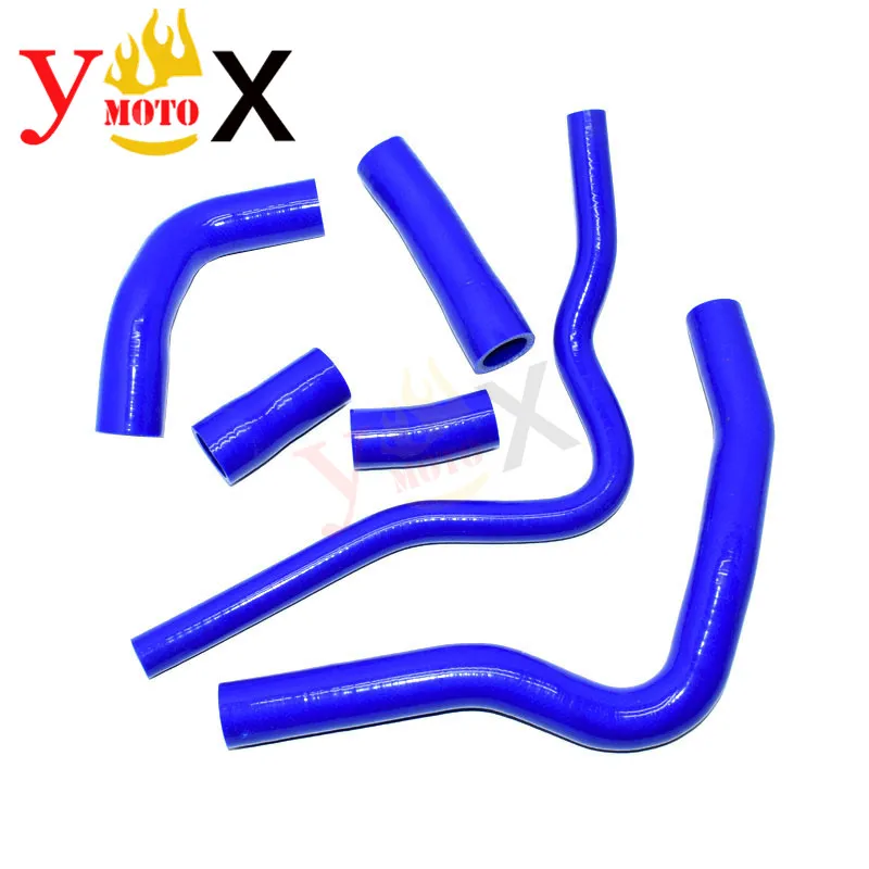 Мотоциклетный силиконовый шланг охлаждающей жидкости YZF R1 04 06 синий комплект