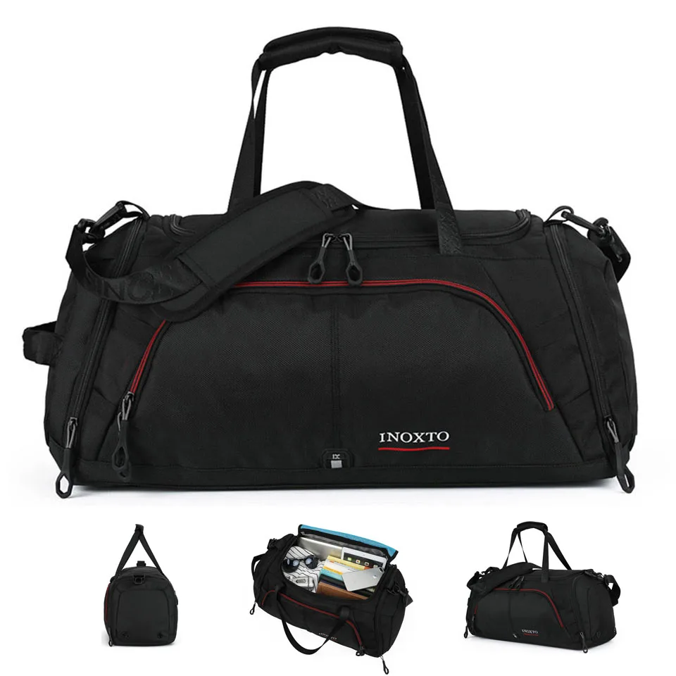 

Вместительная дорожная сумка для фитнеса, спортивная водонепроницаемая сумка для мужчин и женщин, многофункциональная сумка для фитнеса, р...