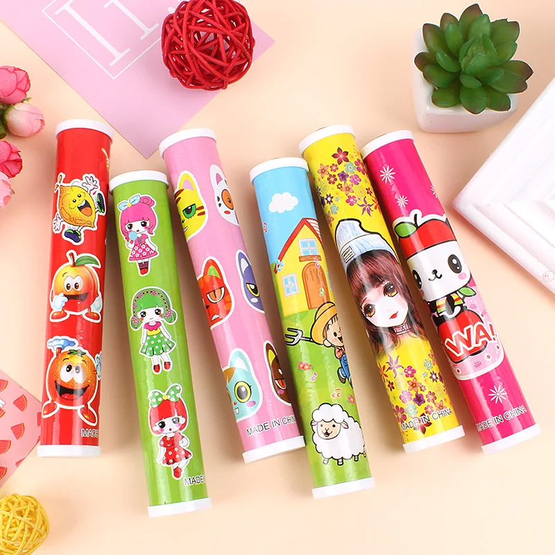 1PC Random 1 шт. калейдоскопы детские игрушки Масштабируемые расширенное вращение Регулируемый калейдоскоп для детей Необычные Цветные развивающие игрушки - Цвет: 1PC Random