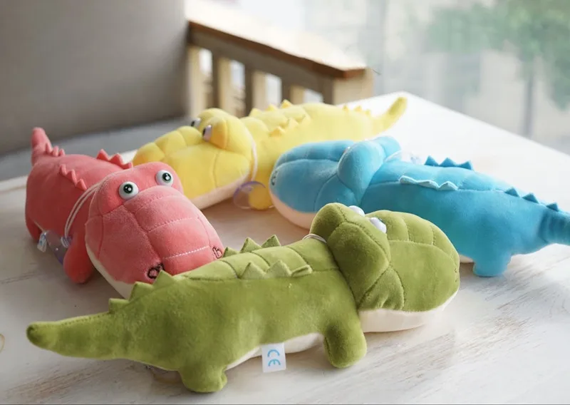 Маленький крокодил Детская плюшевая игрушка для когтей машина чучела кукла