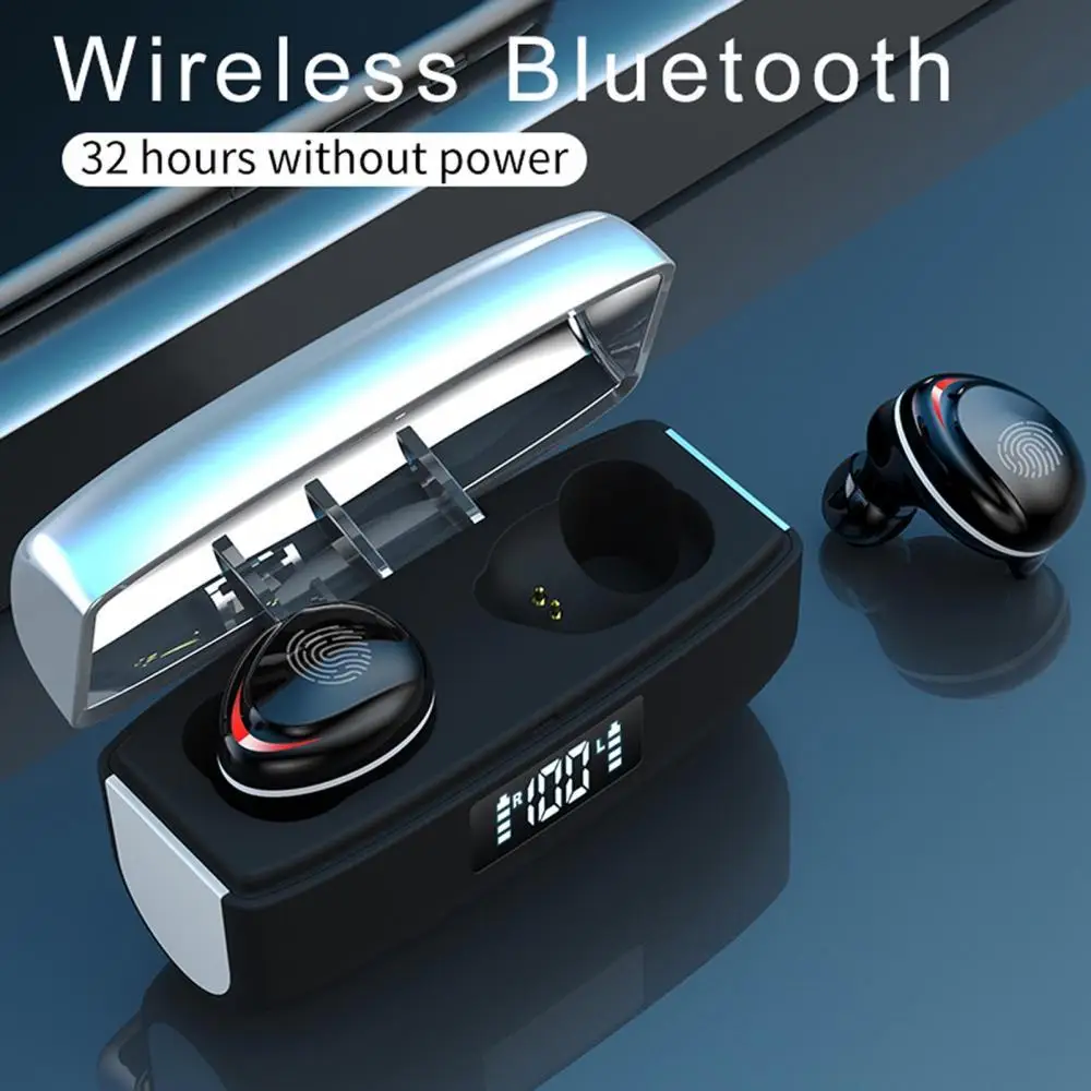 

W15 водонепроницаемые спортивные bluetooth-наушники V5.0 HiFi стерео Беспроводная гарнитура с микрофоном